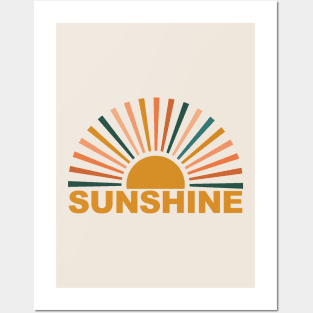 Boho minimalist sunshine Posters and Art